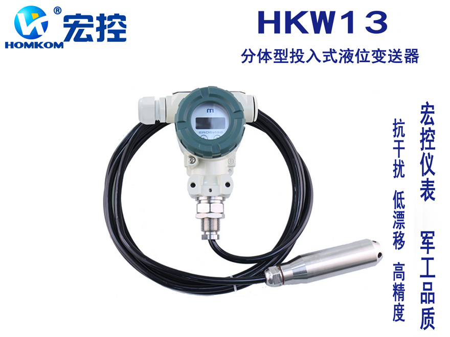HKW13分体型投入式液位变送器